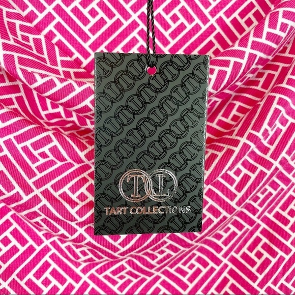 NEW Tart Pink Long Sleeve Dress Size S - Picture 3 of 6